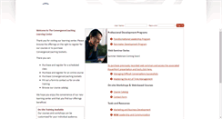 Desktop Screenshot of convergencelearning.com